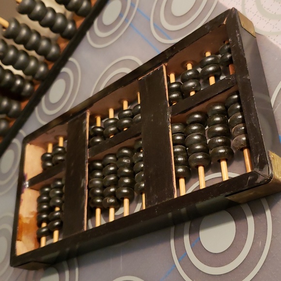 Bead Arithmetic Chinese Abacus 8.5 x 4in - Picture 4 of 4
